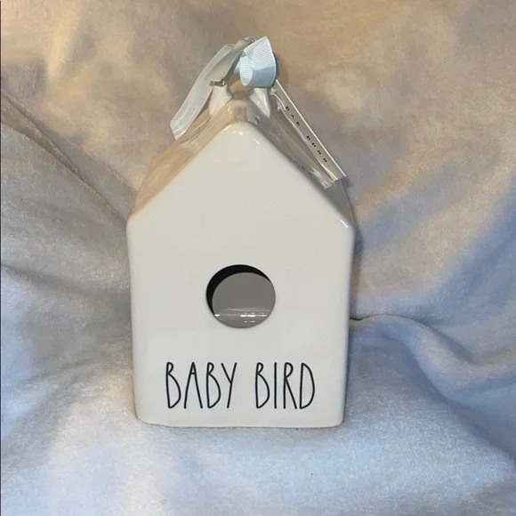 Baby Bird Ceramic Birdhouse by Rae Dunn - Picture 1 of 5